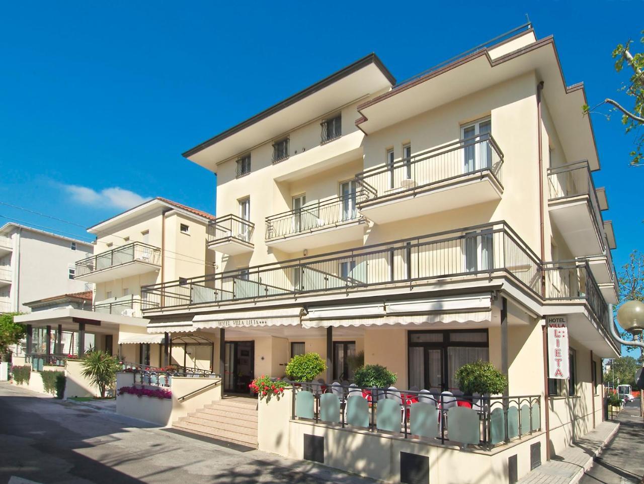 Hotel Villa Lieta Rimini Exteriör bild